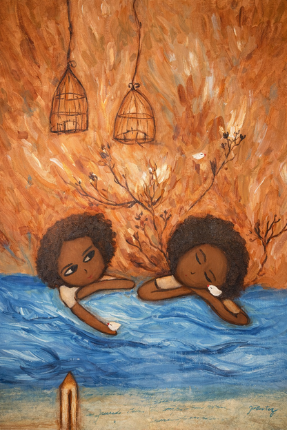 Tudo é ninho - 50 x 70 cm